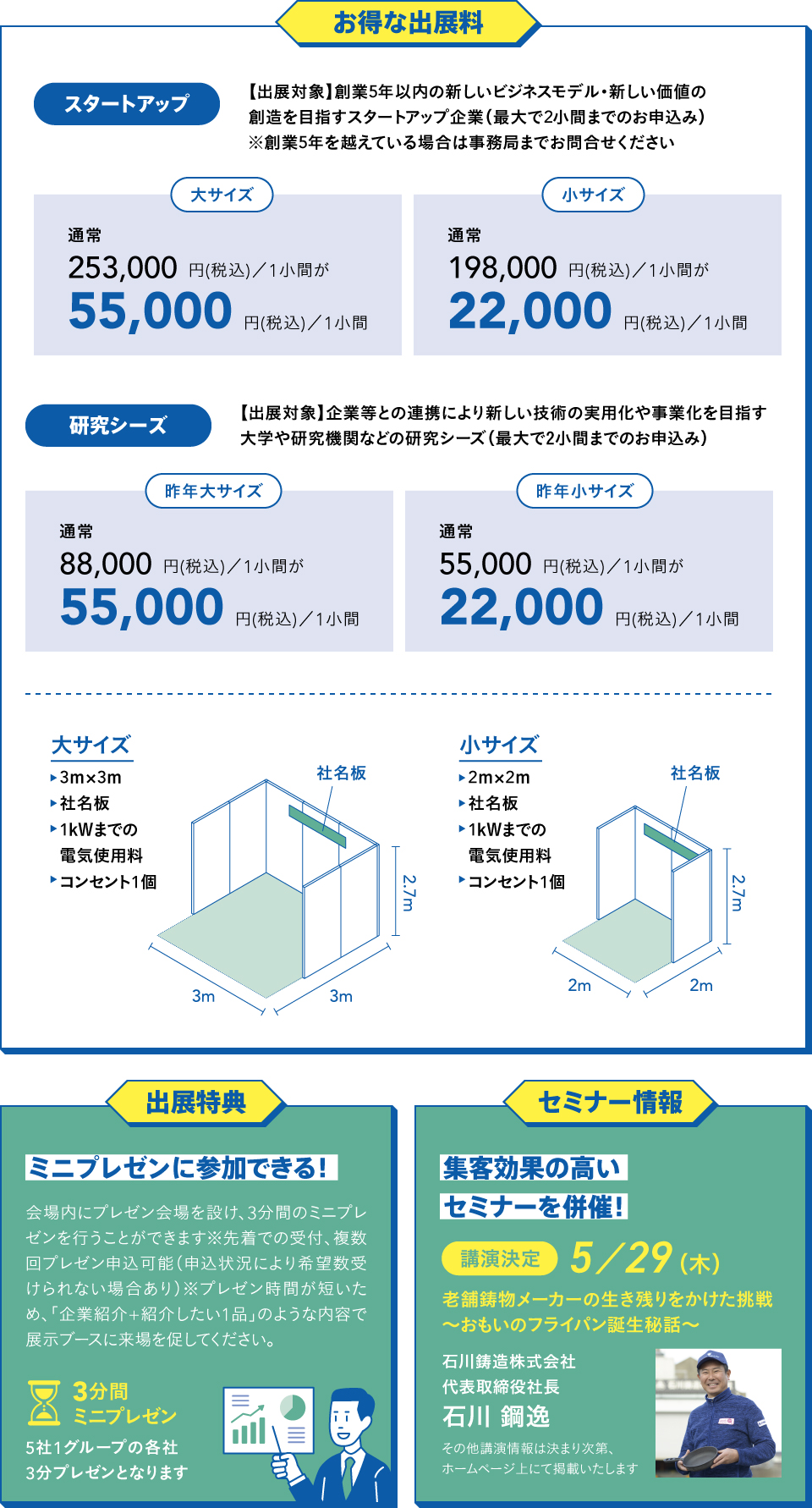 出展企業様へ６つの魅力